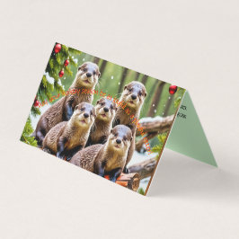 Julkort för nya kompisar kort