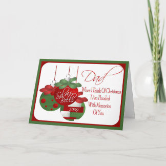 Julkort för pappa helgkort