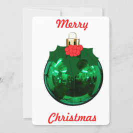 Julkort för prydnadsföremål och jul inbjudningar