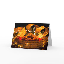 Julkort för recept för pumpakryddamuffin