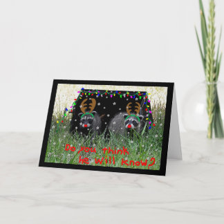 Julkort för renare wannabes helgkort