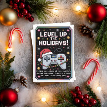 Julkort för spel i vattenfärg