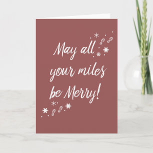 Julkort för Springer! Merry Miles 3.0 Helgkort
