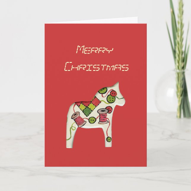 Julkort för sytema helgkort (Framsida)