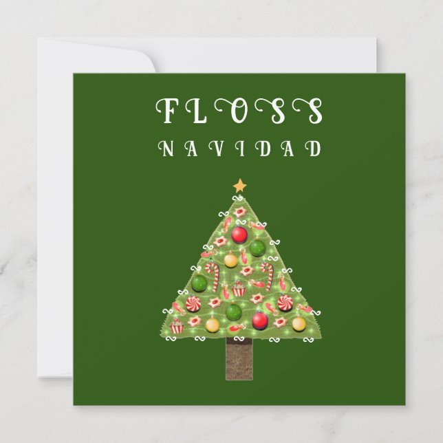 Julkort för tandläkare (Framsida)
