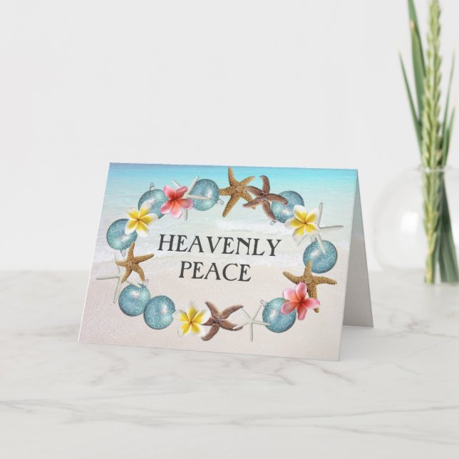 Julkort för tropisk andedräkt Religiösa Helgkort (Framsida)