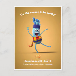 Julkort för Vattumannen Vykort