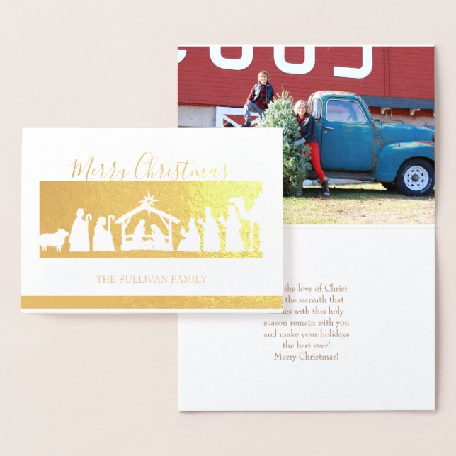 Julkort för verklig fantasi folierat kort (Display)