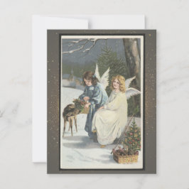 Julkort för vintagens Religiösa Vykort
