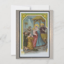 Julkort för vintagens Religiösa Vykort