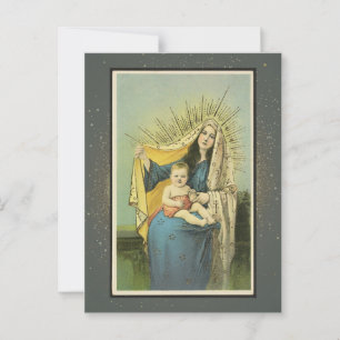 Julkort för vintagens Religiösa Vykort