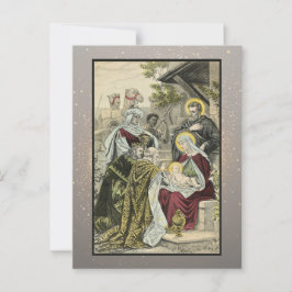 Julkort för vintagens Religiösa Vykort
