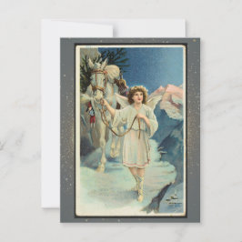 Julkort för vintagens Religiösa Vykort
