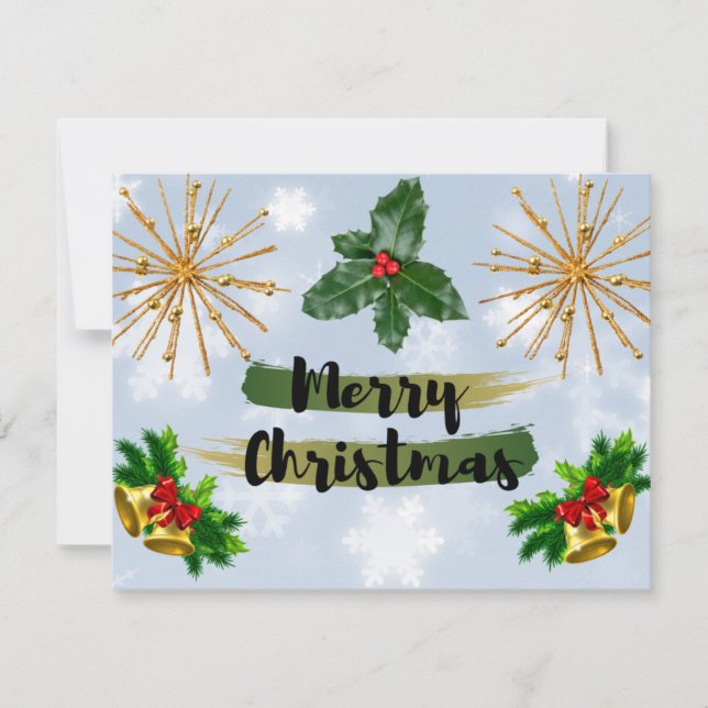 Julkort för vinterkyla (Framsida)