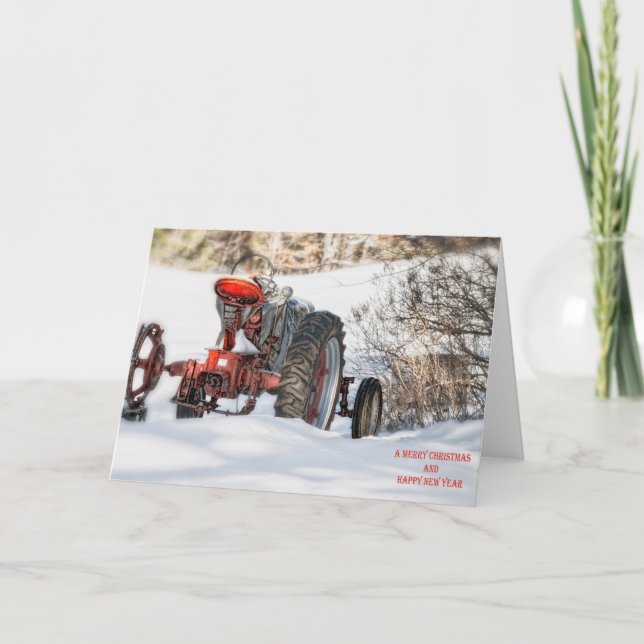 Julkort för vintertid helgkort (Framsida)