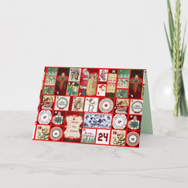 julkort förfluten tid kort (Framsida)