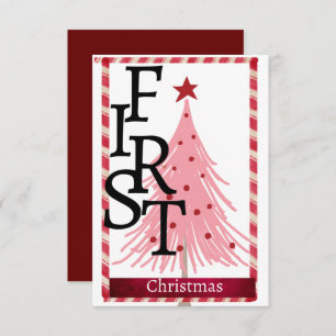 Julkort, första jul