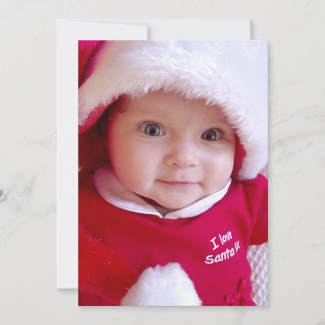 Julkort foto Platt Holiday Card (Framsida)