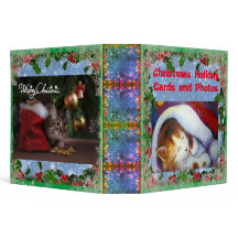 Julkort Foton album 3 Ring Binder