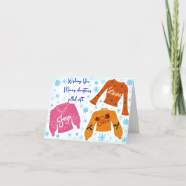 Julkort fullt av kärlek, biet och Joy Tack Kort