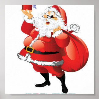 Julkort ger klistermärke för kaffe mugg poster