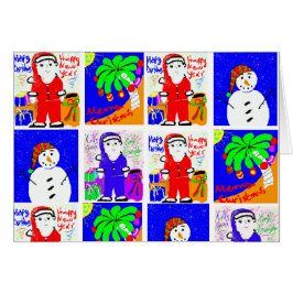 Julkort Hälsningskort