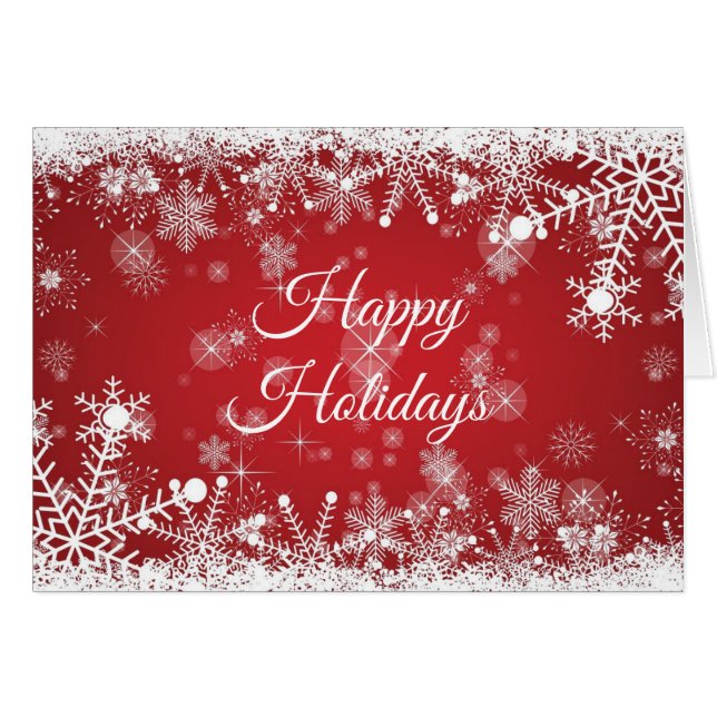 Julkort Hälsningskort (Framsidan Horizontal)