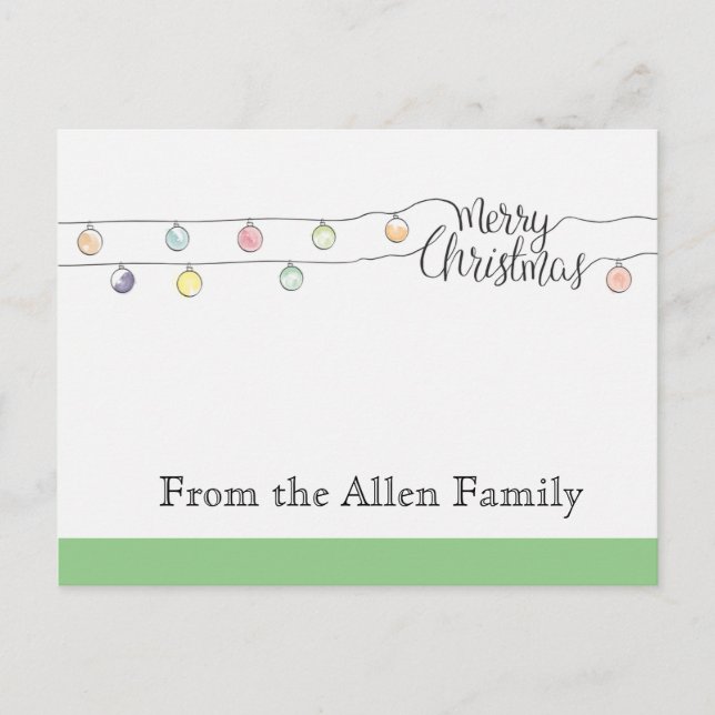 Julkort Helg Vykort (Framsida)