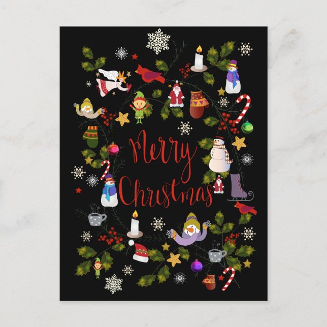 Julkort Helg Vykort (Framsida)