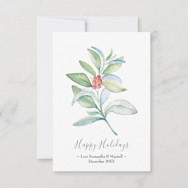 Julkort, Helgdag Card OSA Kort (Framsida)