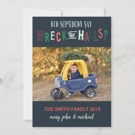 Julkort, Helgdag-fotokort, roligt Julkort