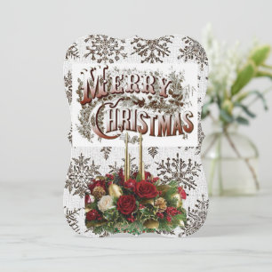 Julkort - Helgdag - kort, Merry Kort