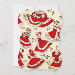 Julkort - Helgdag, kort, Vintage Kort