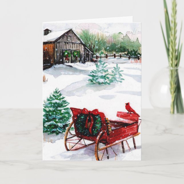 Julkort Helgkort (Framsida)