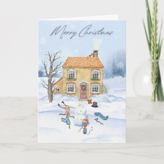 Julkort Helgkort (Framsida)