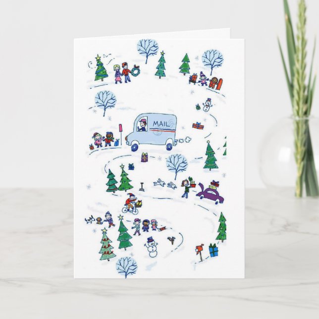 Julkort Helgkort (Framsida)