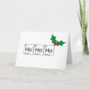 Julkort - Ho Ho Ho Helgkort
