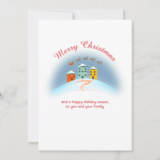 Julkort Holiday 2024 Inbjudningar (Framsida)