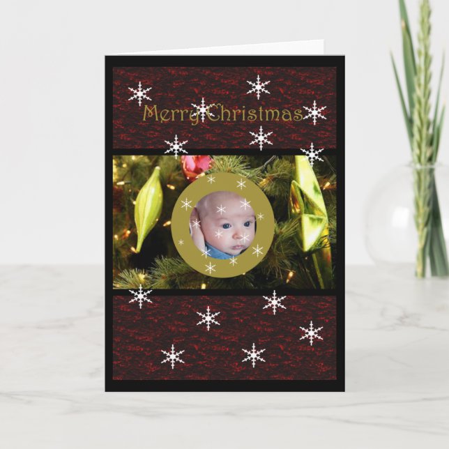 Julkort i bult helgkort (Framsida)