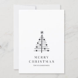 Julkort i minimalistisk stil