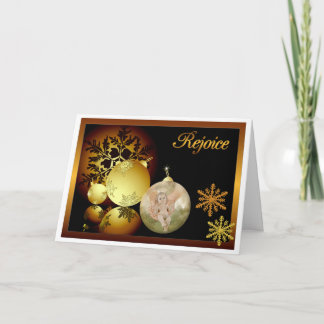 Julkort - jakande helgkort