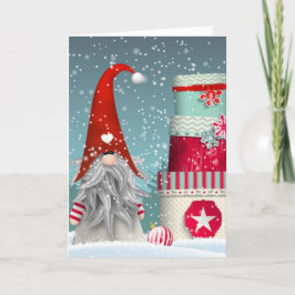 Julkort - Jul på Skandinaviskt Vis Helgkort