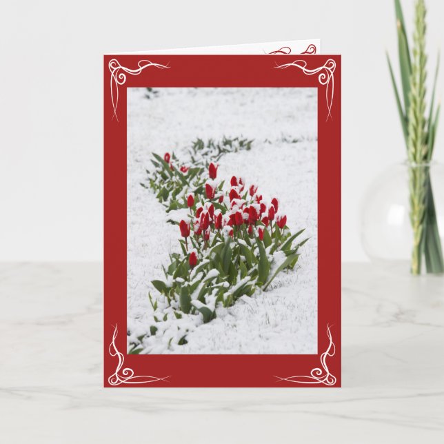 Julkort - Julhälsningar kort (Framsida)