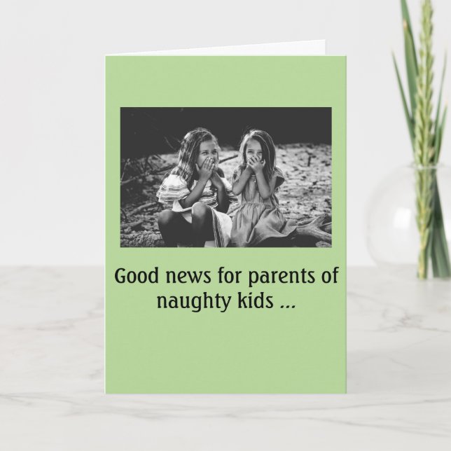 Julkort -- klumpa sig av koltack till trumf! tack kort (Framsida)