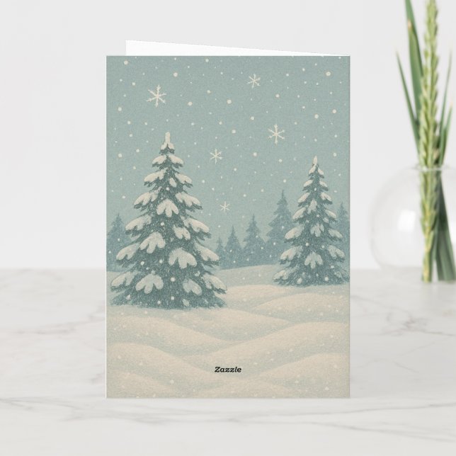 Julkort Kort (Baksida)