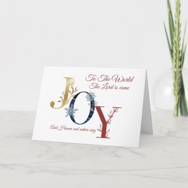 Julkort Kort (Framsida)