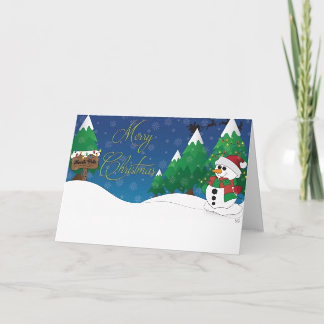 Julkort Kort (Framsida)