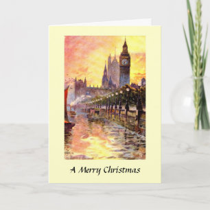 Julkort - London, Westminster Helgkort