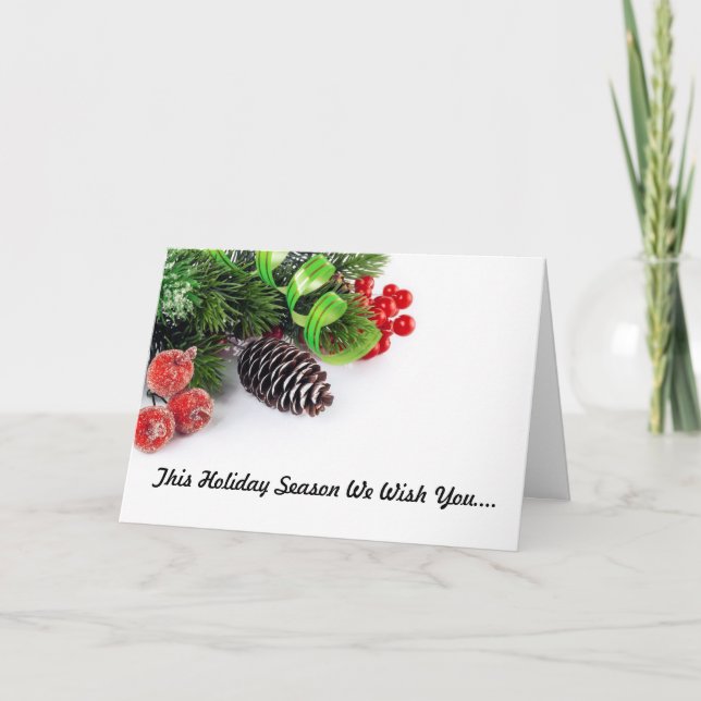 Julkort med elak twist kort (Framsida)