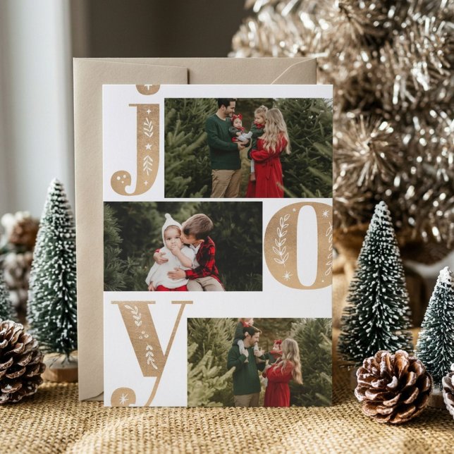 Julkort med familjefoto (Skapare uppladdad)